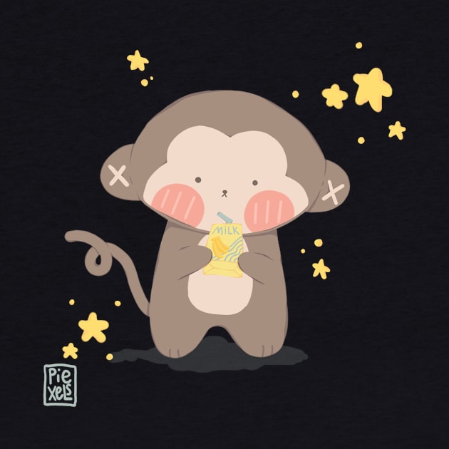 Monkey Banana Milk by Piexels